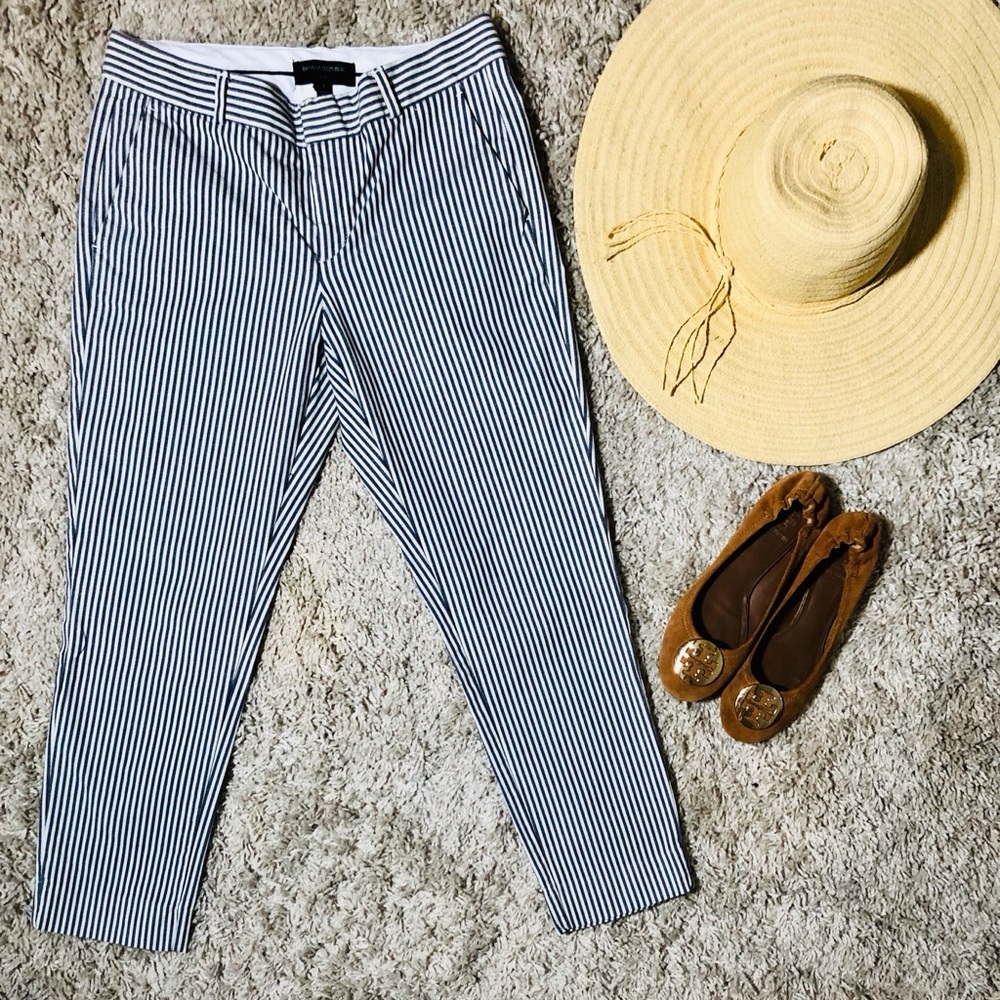 Blue & White Seersucker BR Avery Pants